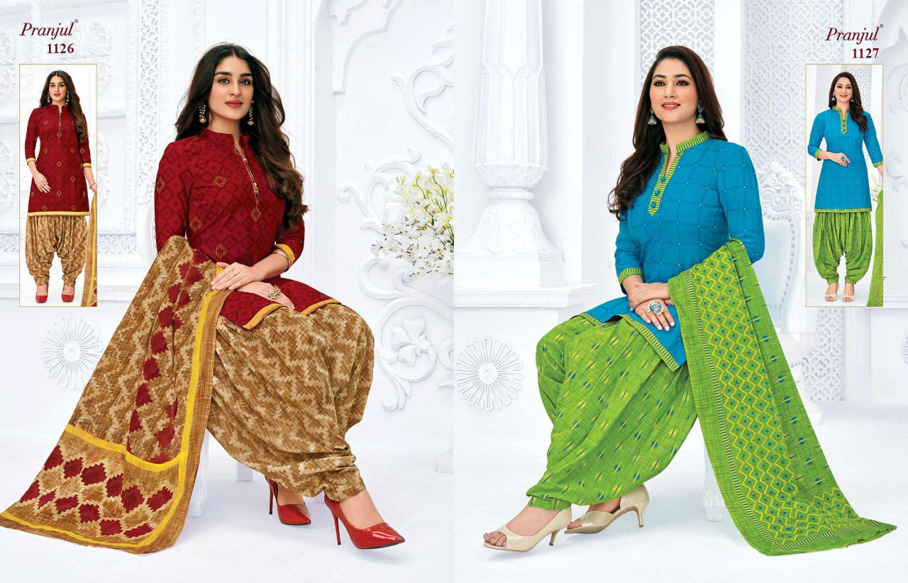 Pranjul Priyanka 11 Latest Regular Wear Cotton Printed Dress Material Collection